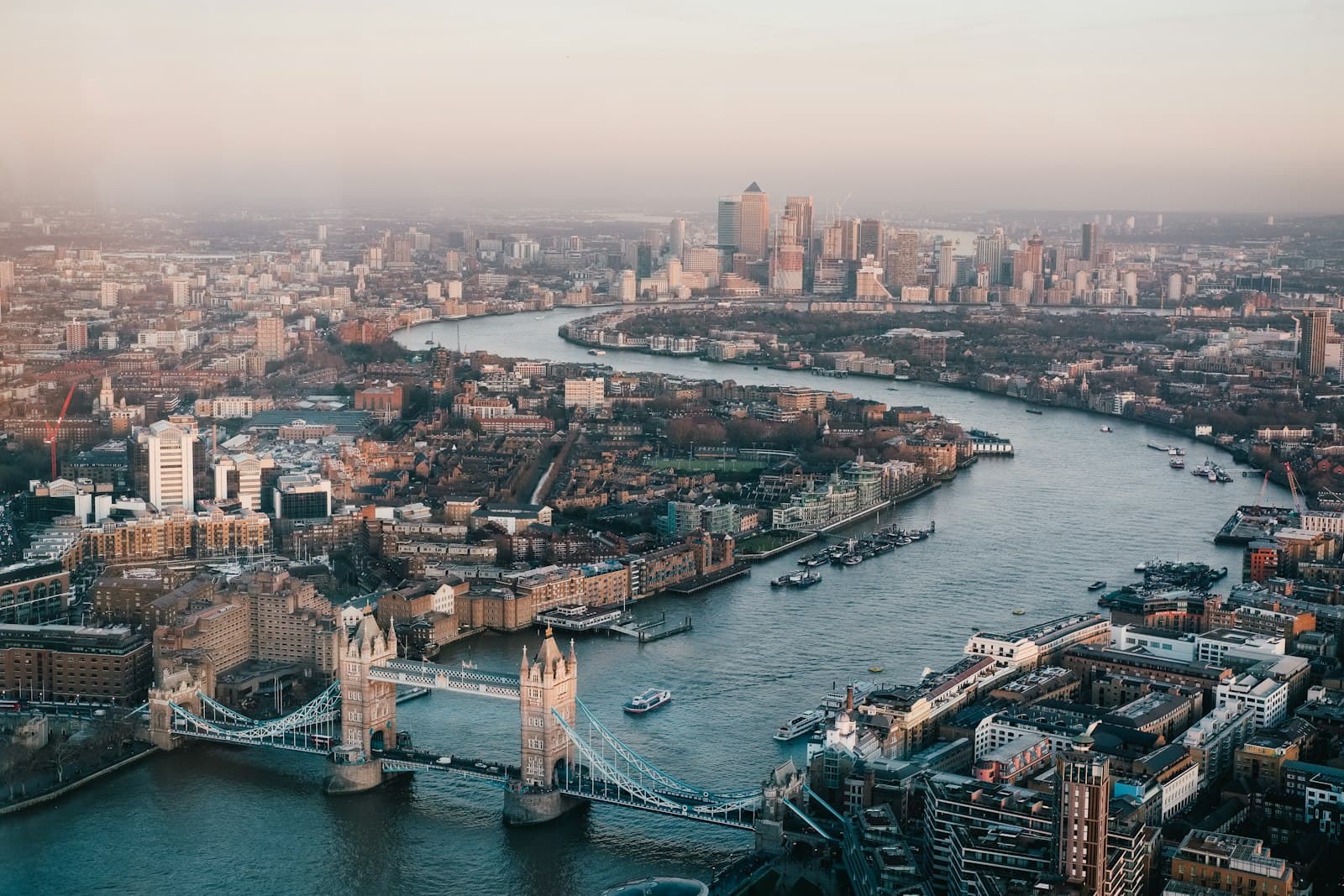 Londra'da Tower Bridge
